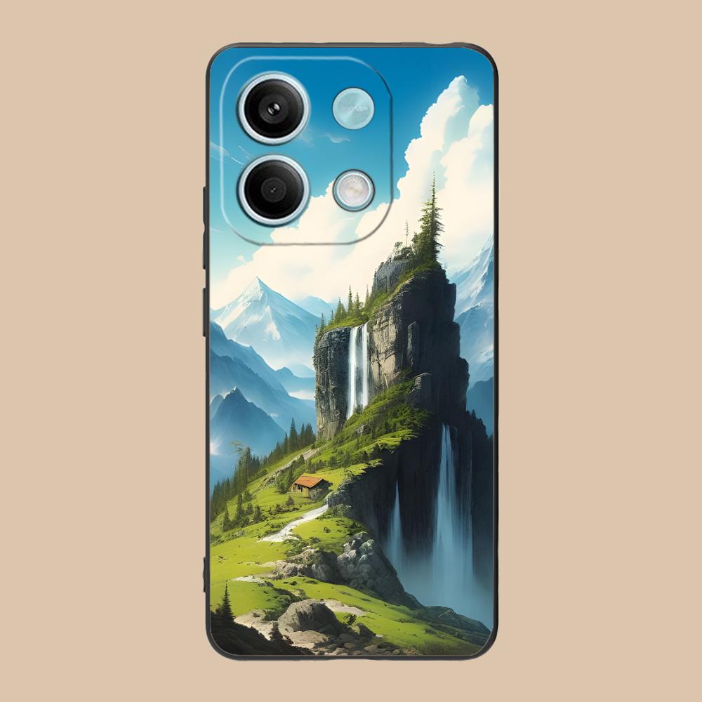 Mountain Forest Mobile Phone Case for POCO F7 F6 F5 F4 F3 F2 Pro GT C75 C71 C65 C61 C40 Pro Ultra Colorful Printing Cover Cover