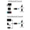 Bluetooth 5.0 o Transmitter with SPDIF, Low Latency Optical Adapter for Switch