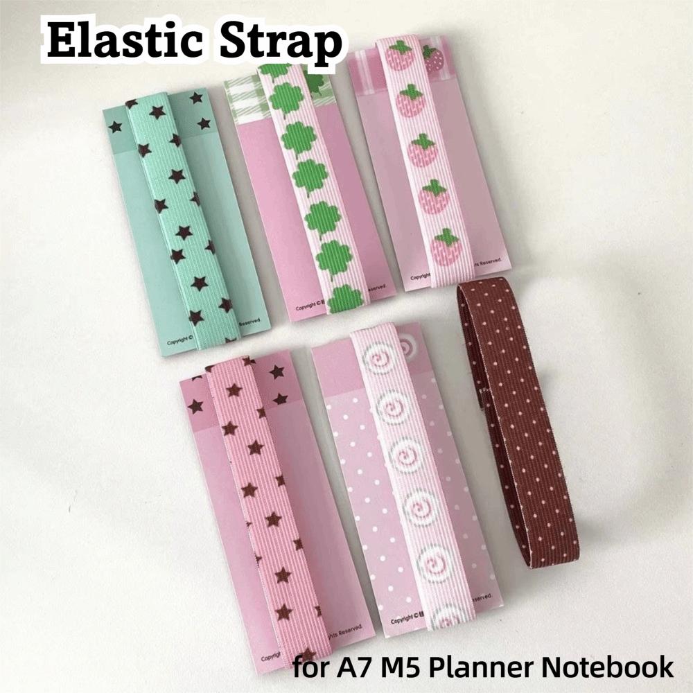 Loose-leaf Notebook Notebook Straps DIY Decoration Band Binding Rope  Storage Accessory