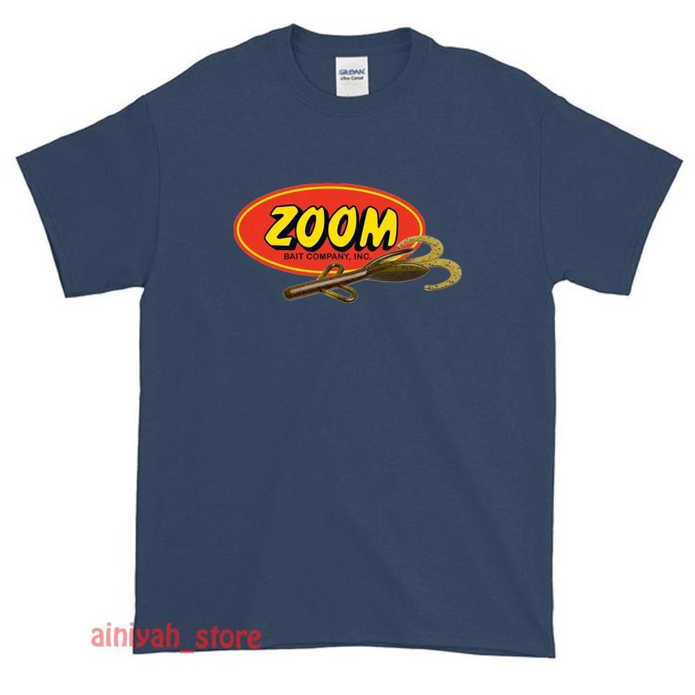 New Zoom Fishing Baits Logo Men s Funny T shirt USA Size S-XXL 4XL
