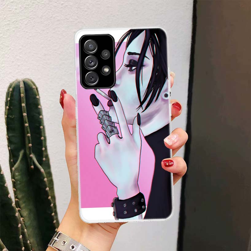 Nana Anime Na Na Girl For Samsung Galaxy A16 A15 A14 A13 A56 A55 A54 A53 Phone Case A36 A35 A34 A33 A26 A25 A24 A23 A05S A04S A0