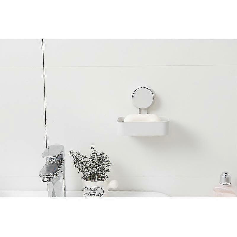 Suction Cup Soap Dish Minimalist Soap Storage Rack Wall-mounted Soap Holder