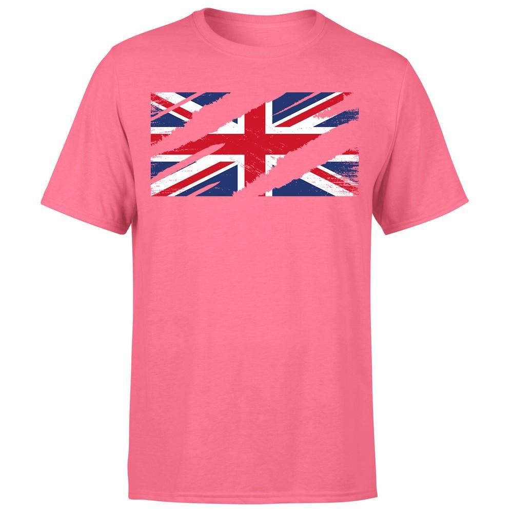 Torn Union Jack Flag TShirt Funny Country British Football Unisexs T ShirtOrP1A