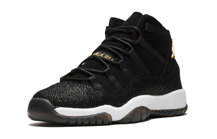 Jordan 11 Retro Erbin Schwarz Rochen GS 852625-030
