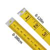 300 Cm 120 Inch Portable Soft PVC Tape 3m Leather Ruler Body Height Scale Measuring Retractable Analysis Instruments Tool