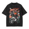 Kamen Rider Comic Cover Washed T Shirts Streetwear Hip Hop Vintage TShirt Tee Shirt for Men Women 100 Cotton Street Graphic