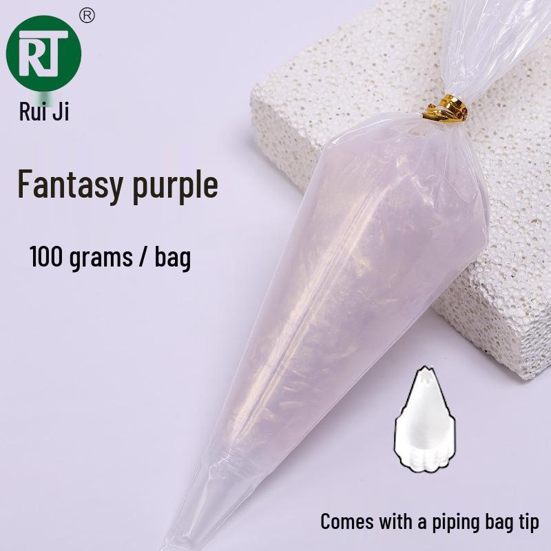 Rui Ji 100g Colla Cristallo Trasparente - A Base d'Acqua, Crema Simulazione Mescolanza Colori