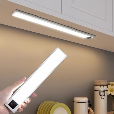 Tragbare USB 5V wiederaufladbare LED-Lichtleiste, Handscan-Bewegungssensor, Schlafzimmer, Aluminiumschrank, Treppe, Camping-Nachtlampe