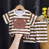 Korean Cotton Baby Short Sleeve Shorts Set Summer Lightweight Toddler T Shirt Outfit