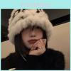 Knitted Hair Rabbit Woolly Hat Female Autumn Winter Cute Everything Casual Warm