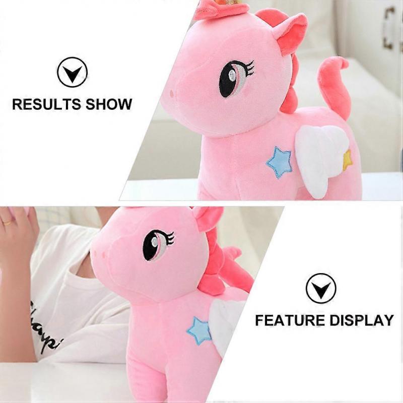 Cartoon Unicorn Doll Stuffed Toy Unicorn Plush Toy Birthday Gift Ornament