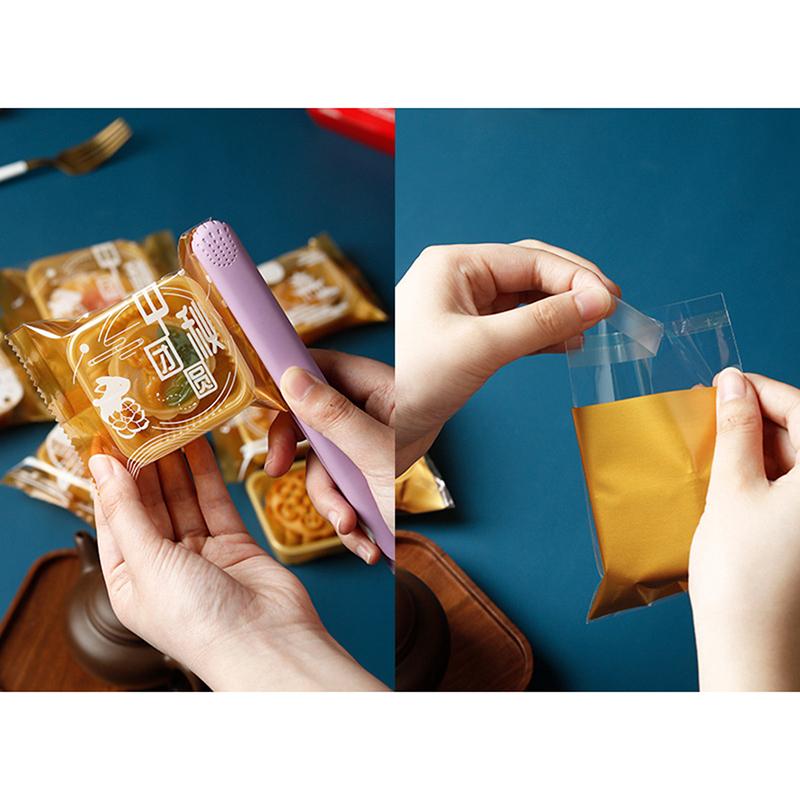 100Pcs Square Moon Cake Trays Mooncake Packaging Bag With Cover Food Container Holder Gold Plastic Cake For Cookie Egg Tart