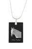 Orlov Trotter – Crystal Pendant with Horse, Silver Necklace with Photo |