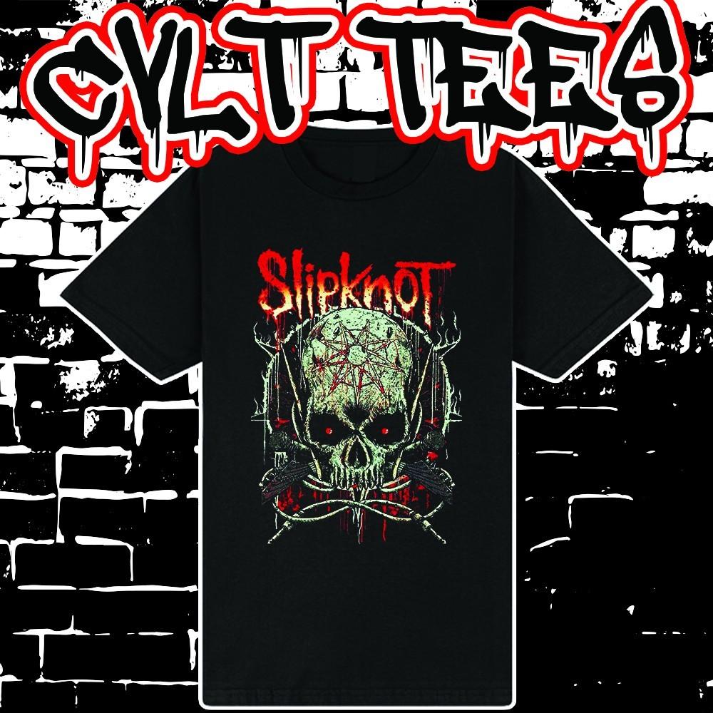 Футболка группы Slipknot ~ 100% Австралийский Хлопок Унисекс XXL