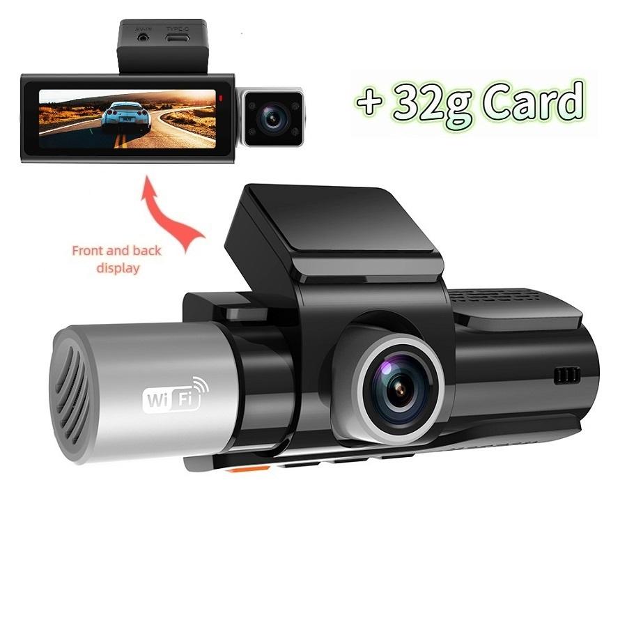 2/3-channel In-car Dashcam, UHD 4K High-definition GPS WiFi Camera, Car DVR Camera