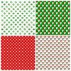 12 Sheet DIY Christmas Gift Wrapping Paper,Background Decorations Paper,DIY Photo Album,Scrapbook,Santa Claus Pattern Paper