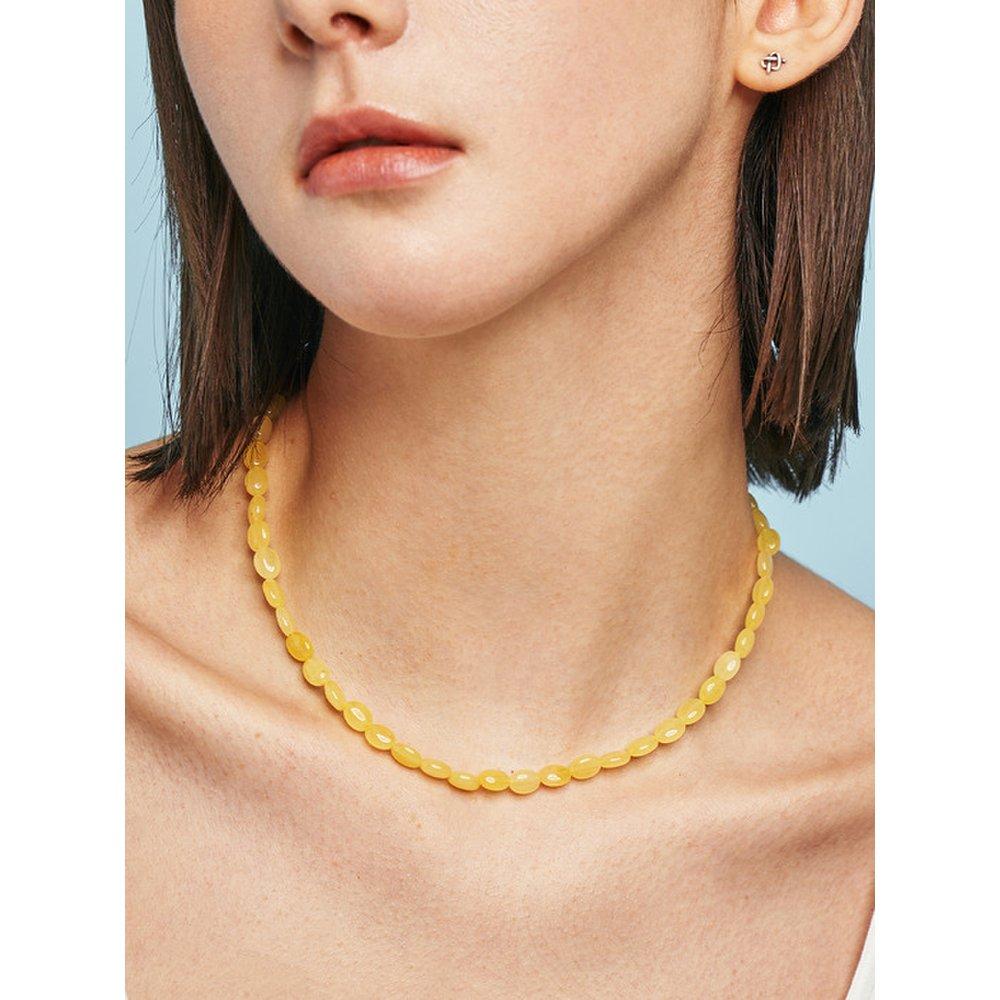Pebbles Chalcedony Necklace