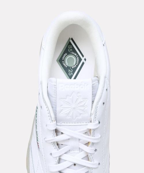 [Reebok] Club C 85 Vintage 40th - White:Green RESO5EC2UE2