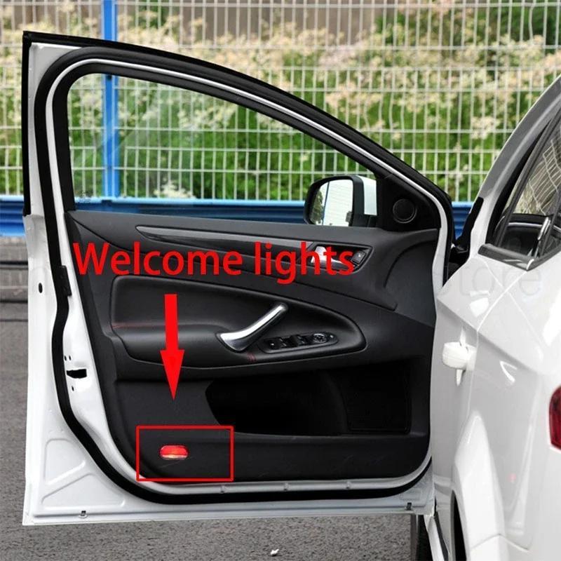 Neuer 2026 Autoaufkleber Heiß Für Ford Neu Für Ford Tür LED Willkommenslicht Gewinner mondeo max Tür Modifikation Laser zubehör von