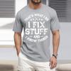 Men'S Fashionable T-Shirt, Street Casual Short Sleeved Clothing