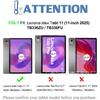 Lenovo Xiaoxin Tab M 11" Case with Colorful Bluetooth Keyboard & Pen Slot