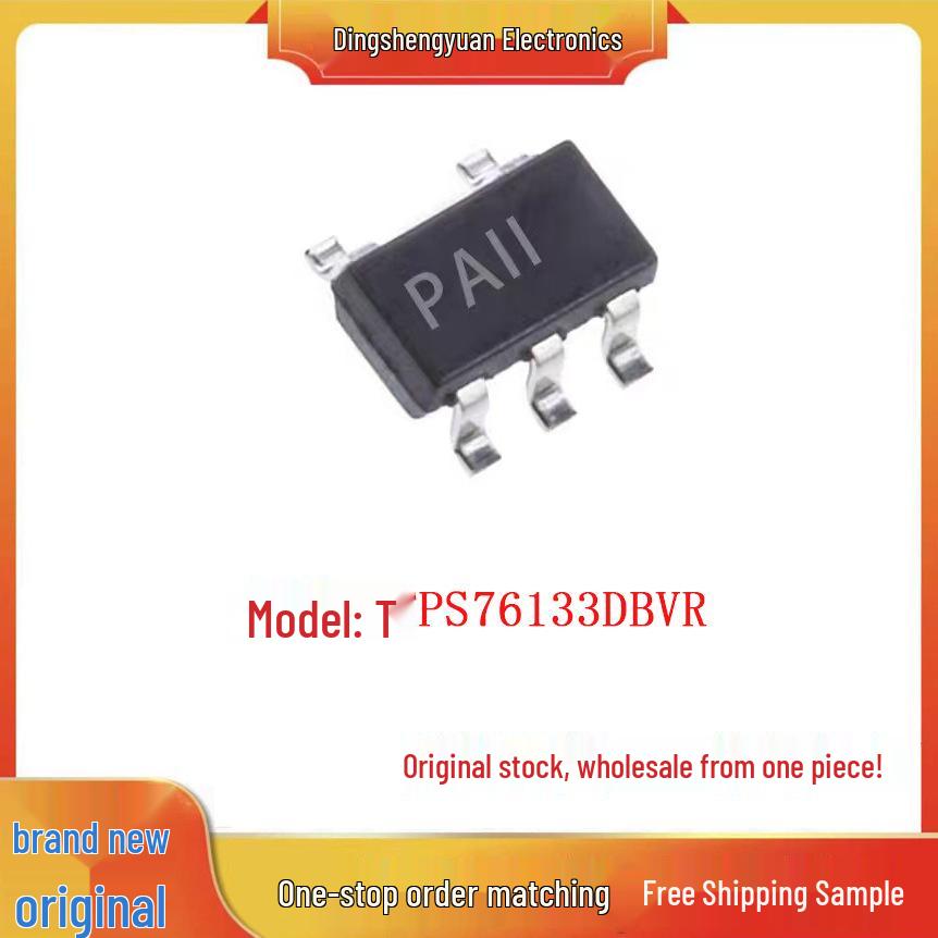 Original TPS76133DBVR Linear Regulator IC SOT23-5 Silk Screen PAII, Ready for Direct Photography