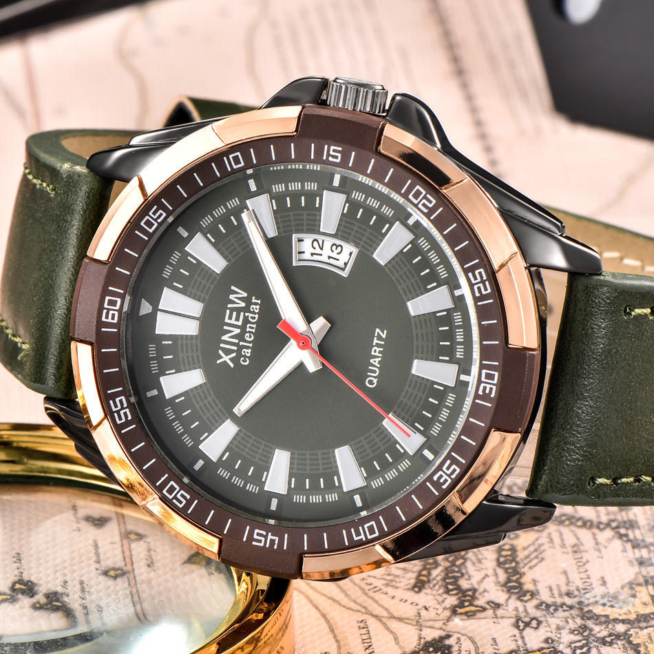 Luxusní hodinky Voděodolné pánské hodinky Chronograph Sportovní pánské módní hodinky