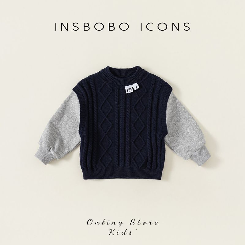 Autumn Winter Sweater Western Style Kids' Sweater