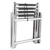 4‑Step Deck Ladder Folding Telescopic Boat Stair Pedal 304 Stainless Steel W Retaining Rope