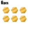 6/12pcs 3D Mirror Wall Stickers Hexagon Shape Acrylic Removable Wall Sticker Decal DIY Home Decoration Art Mirror Ornaments