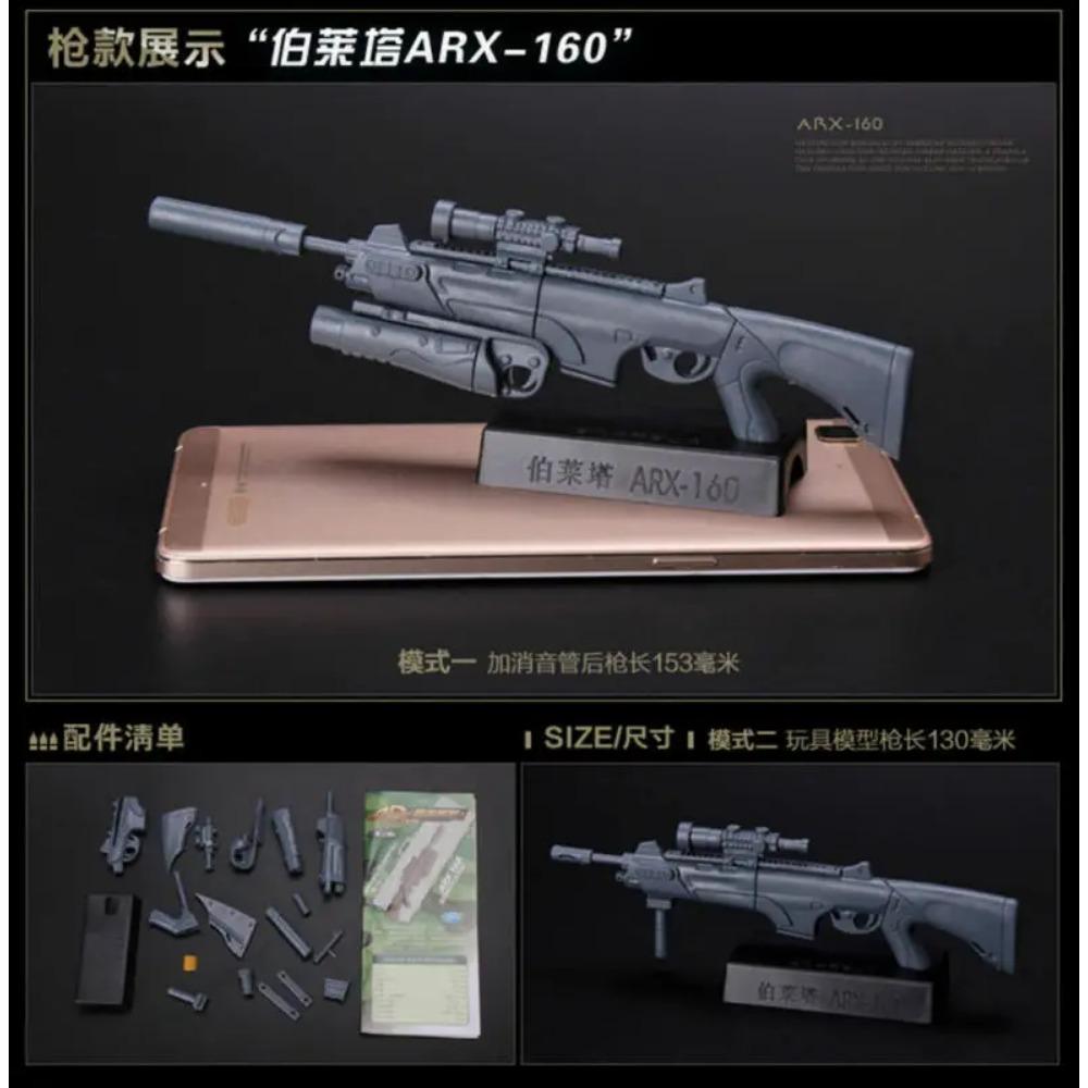 

1:Игрушка в масштабе 6 Мини-модель пулемета M134 MG42 AK47 98K Пазлы Кирпичики для сборки Оружие Сцена Песочница Игрушка