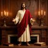 Scultura in Resina di Cristo con Texture Realistica per Collezionisti Fedeli Statua di Cristo per Sala di Preghiera