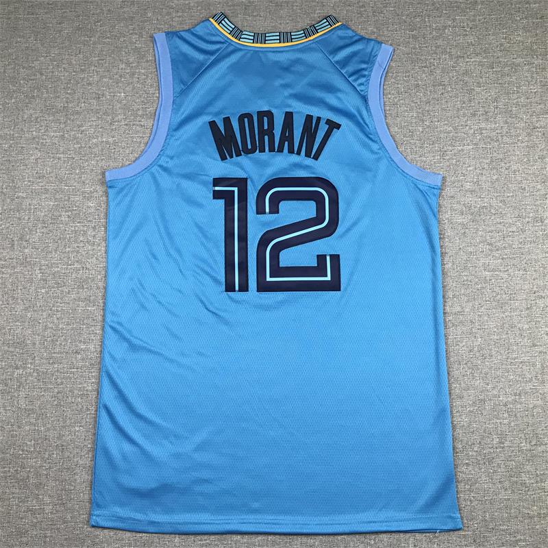 Men's 2026 Stitched Ja Morant Basketball Jersey Retro Size S-2XL