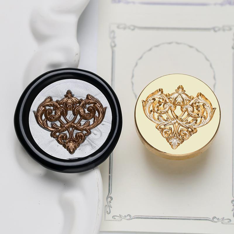 3D Relief Skulptur Europäischen Stil Dekorative Druck Wachs Siegel Stempel Klassische Siegel Briefmarken Hochzeit Karten Dekor