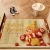 New Year Of The Horse Wool Wind Door Floor Mat Diatom Mud Floor Mat New Year'S Floor Mat Non-Slip Red Carpet Batch