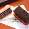 Ergonomic Cleaning Brush With Wooden Grip Heavy Duty Bristles Scrubber Practical Kitchen Tool Stubborn Stain