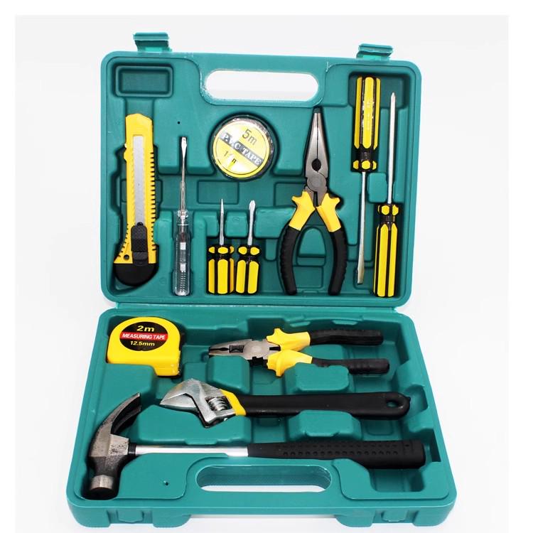 Multifunctional Household Tool Set: Pliers, Hammer, Wrench & Screwdriver