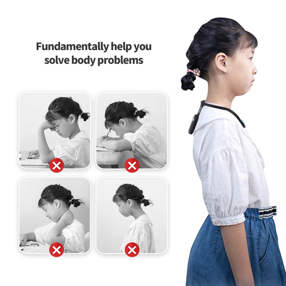 Unisex Smart Posture Corrector: Invisible Back and Cervical Spine Support with Reminder System