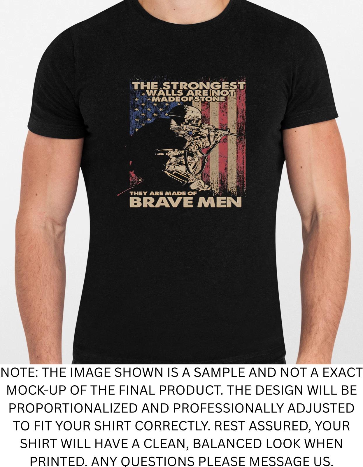 Men s and Women s T-shirts Brave XXL