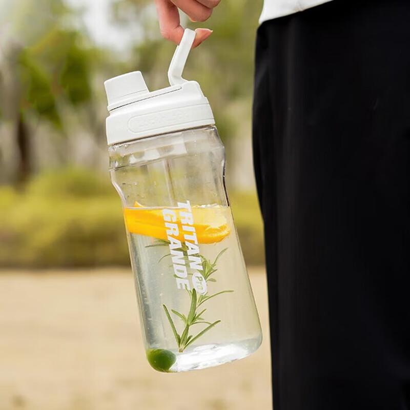 LocknLock Tritan Sports Water Bottle with Handle & Filter 1.5L серый