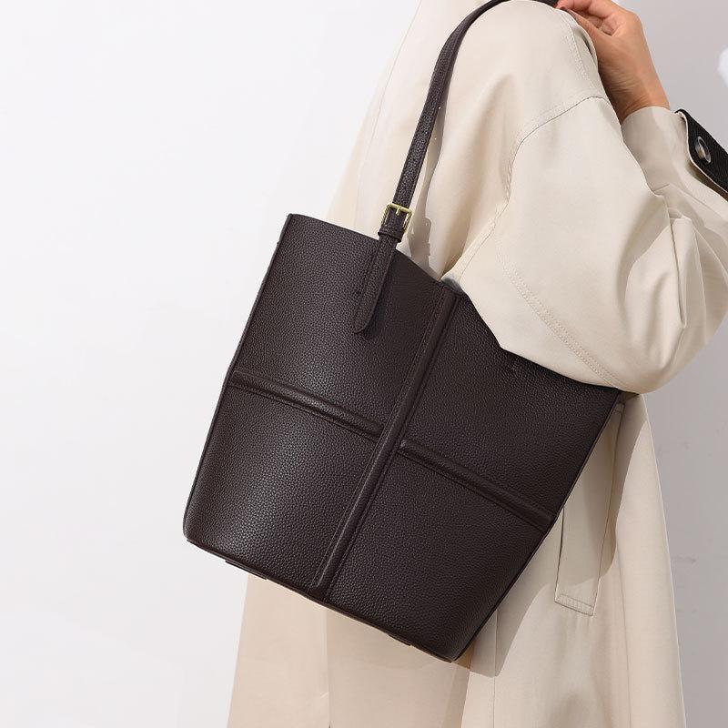 Shoulder Bag, Women's Bag, High-end Sense, Simple Commuting Bag, Women's Fashion, Large Capacity Tote Bag
