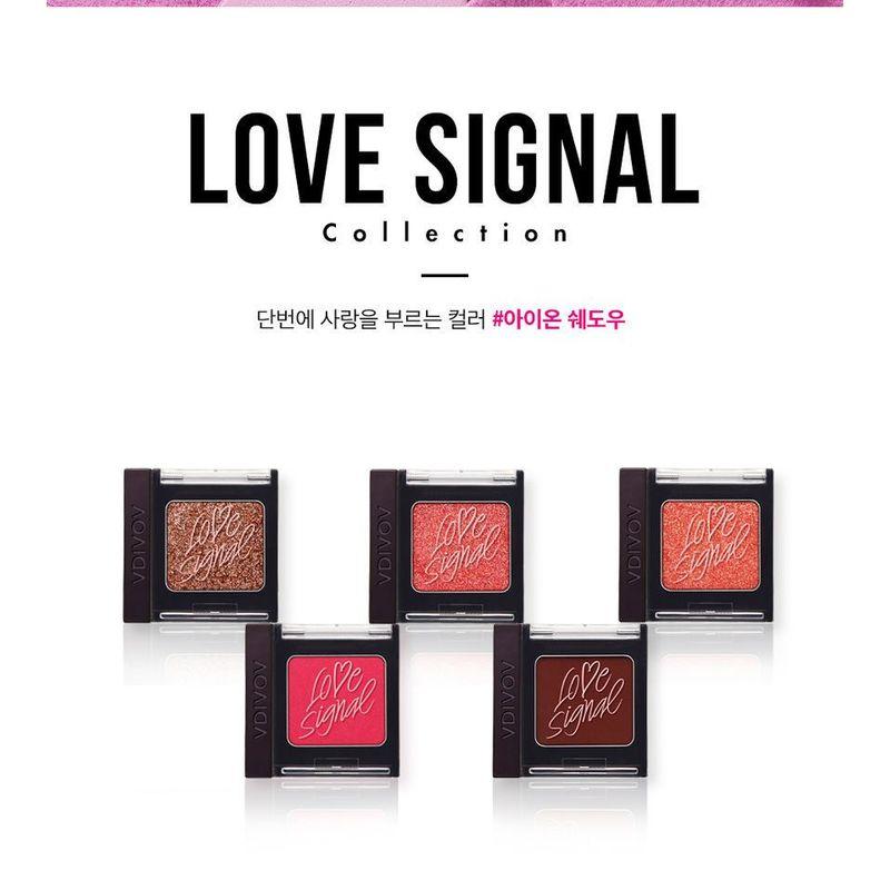VDIVOV - Eye On Shadow Love Signal Collection - 6 Colors