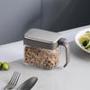 500Ml Seasoning Box Sealed Moisture-Proof Seasoning Bottle Large Capacity With Spoon Spice Storage Container Kitchen