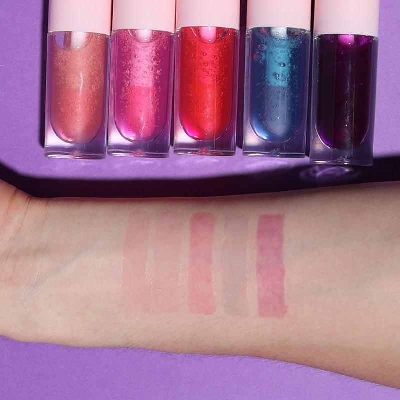 

Fruit-Flavored Moisturizing & Plumping Lip Oil Gloss - No Logo Standard