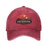 Tatooine National Park  the Fun Baseball Cap Casual Distressed Washed  Headwear Unisex Outdoor Running Golf  Soft Caps Hat