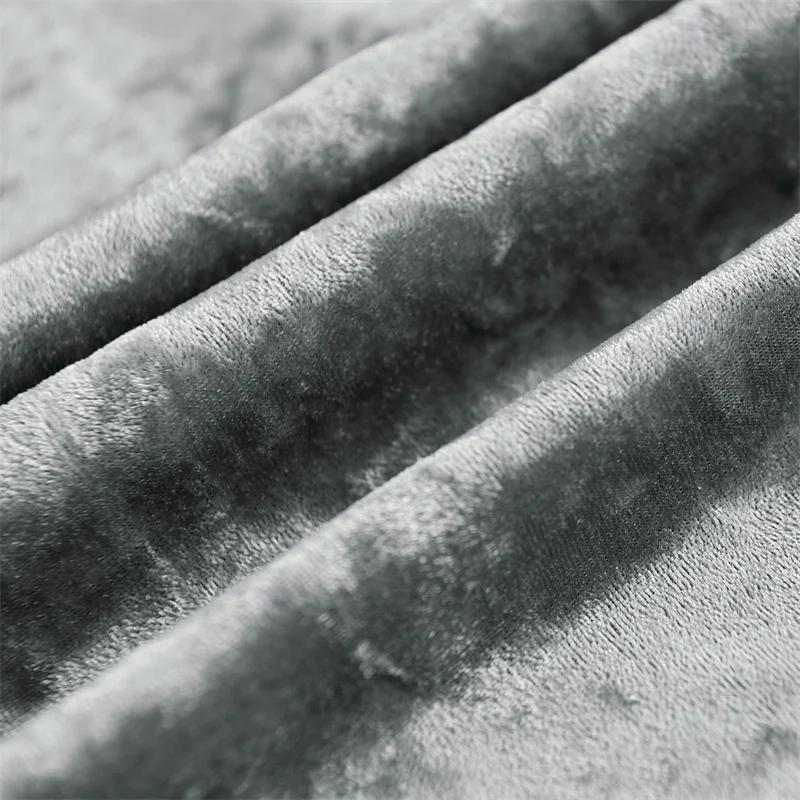 Solid Color Velvet Shiny Fabric Cheap Chair Covers Universal Size Stretch Chair Covers Seat Case Slipcovers For Dining Room