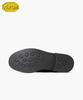 Firenze Atelier [Vibram] Wide Round Toe Slim Banding Chelsea Boots 8122 [Black Fg]