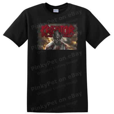 Kreator Metal Band Graphic T Shirt Fire Design Cool Tee for Music Lovers