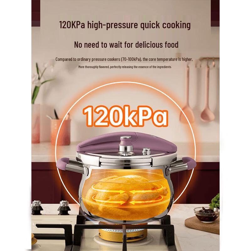 KOBACH 22cm Pure Titanium Pressure Cooker