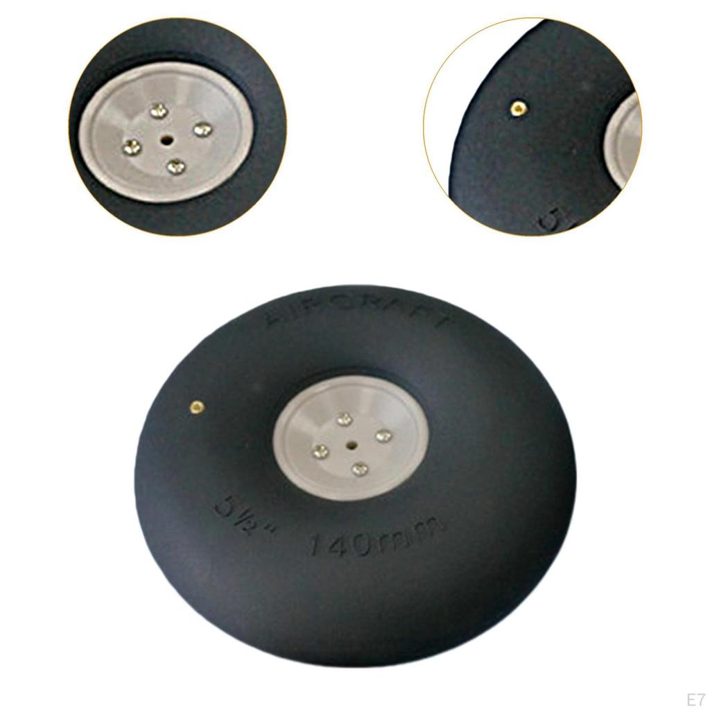 RC Airplane Wheel Parts Supplies Professional Easy to Install Model Fixed Wing Wheels